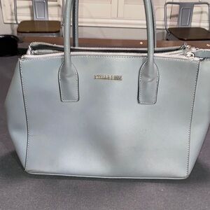 Steve Madden Elegant Gray Satchel